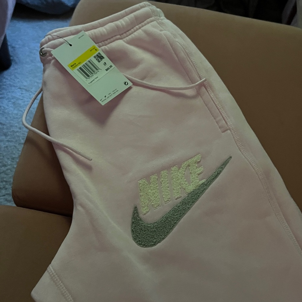 Nike Light Pink Joggers small men’s new with tags
